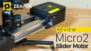 【Review】電動カメラスライダーなら“ぼっち撮影”でも「出演」できるぞ！【ZEAPON micro2 slider Motor】