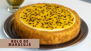 BOLO PISCINA DE MARACUJÁ - FOFINHO - FÁCIL - RÁPIDO. RECEITA IMPERDÍVEL!