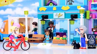 Here we go, the BIGGEST Lego Friends set to date ... Main Street Building build & review Pt 1