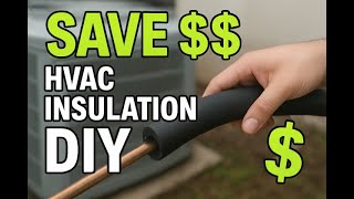 HVAC Line/Pipe Insulation Replacement & Installation | Save Money on Your Electric Bill