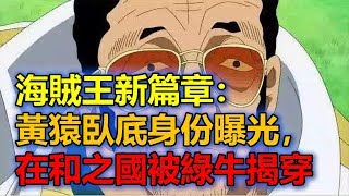 海賊王新篇章：黃猿臥底身份曝光，在和之國被綠牛揭穿【動漫娛樂】