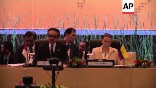 Foreign ministers and officials at Forum for East Asian-Latin America Cooperation