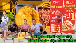 Gymer Troy so tài cùng Bé Ngân Cần Thơ THỬ THÁCH  Ăn Bánh Mì Kebab 1.3KG Nhận Giải Thưởng 1.000.000