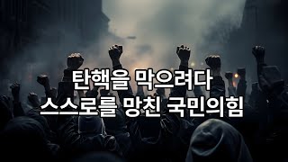 탄핵을 막으려다 스스로를 망친 국민의힘