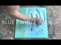 how to paint simple abstract what better tool easy multi technique demo diy step by step