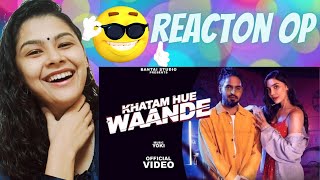 EMIWAY - KHATAM HUE WAANDE Reaction | Rap Reaction | Kelaya Reacts