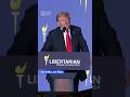 Former U.S. President Donald Trump Gets Booed At Libertarian Convention | 10 News First