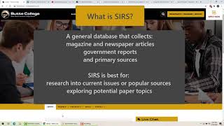 Using the SIRS Database
