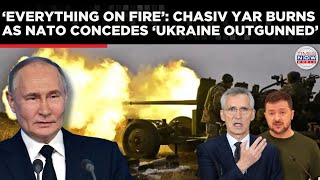 Chasiv Yar Under Intense Pressure from Russian Forces, NATO Chief Concedes: "Ukraine Outgunned"
