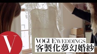 融合當代剪裁、經典蕾絲布料的絕美Erdem婚紗｜夢幻婚禮 #8｜Vogue Taiwan