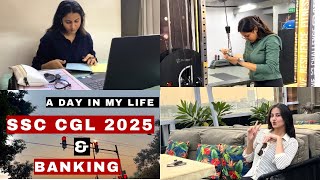 SSC CGL 2025 \u0026 SBI PO/Clerk Study Vlog 2025  | Aspirant Life #ssc #banking #sbi