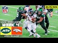 New York Jets vs. Denver Broncos 3rd-QTR Highlights [WEEK 4] | NFL Highlights 2024