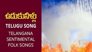 Udukuneellu Telugu Song | Telangana Sentimental Folk Songs | Amulya Studios