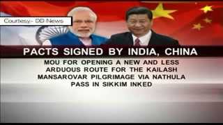 Agreement/MoU signed during the State Visit of Chinese President Mr Xi Jinping to India