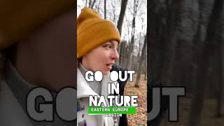 Go out in nature! Eastern European Version 😵‍💫 #forest #europe #walk