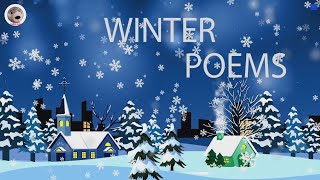 Winter Snow Snowflakes Snowman Popular Poems in English For Kids