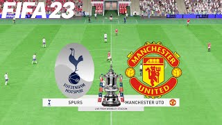 FIFA 23 | Tottenham Hotspur vs Manchester United - The FA Cup - PS5™ Full Gameplay