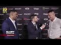 GLORY 62: Benjamin Adegbuyi and Arkadiusz Wrzosek Pre-Fight Interview