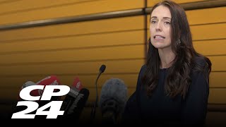 Jacinda Ardern took part in her last event as New Zealand's Prime Minister.