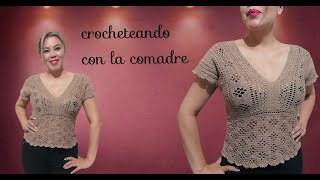 ⭐⭐⭐BLUSA ALEXA PASO A PASO PARTE #1 FACIL Y RAPIDO CON LA COMADRE