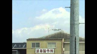 岐阜基地 GIFU AirBase Sep.22,2010 No.4 川重P-3C試験飛行ランディング 等