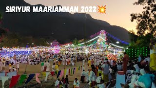 Siriyur Maariamman temple 2022|#siriyur #arakoldance