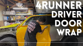 How to Vinyl Wrap a 5th Gen 4Runner Door