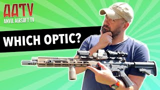 Which Airsoft OPTIC? | Airsoft Accessories 1/3 | AATV EP217