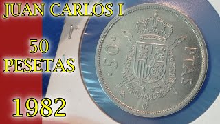 50 PESETAS 1982 JUAN CARLOS I