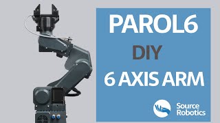 PAROL6 v1 - 3D printed 6 axis robot arm / Presentation