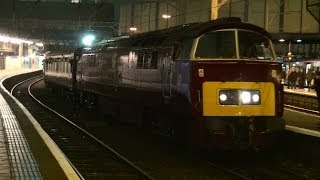 UK diesel locomotive compilation 2010-2013 - With Deltics, Westerns & Warships + many more