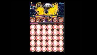 【パズドラ】デビルチャレンジ！求魂師（メフィスト降臨超地獄級）　覚醒ミネルヴァPT　ノーコン