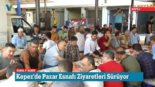 Kepez'de Pazar Esnafı Ziyaretleri Sürüyor