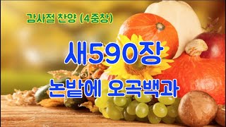 [새찬송가]590장 논밭에 오곡백과