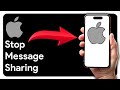 How To Stop Sharing Messages Between iPhone And iPad Or Mac