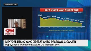 Menyoal Utang Yang Didebat Anies, Prabowo & Ganjar