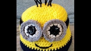 Small Minion Eye Tutorial | Crochet