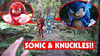 I FOUND SONIC AND KNUCKLES IN REAL LIFE! (SONIC THE HEDGEHOG 2)