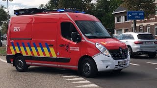 (Uitruk) Brandweer Maasmechelen materiaalwagen M69 assistentie Ambulance