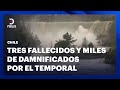 Tres fallecidos y miles de damnificados por el temporal en Chile #DNEWS