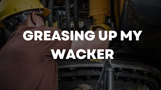 Boosting Efficiency #scrap #scraplife #scrapman #loader #wackerneuson #wacker #grease #greasegun