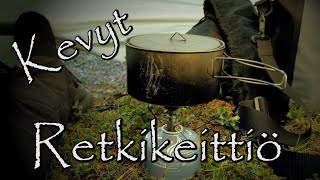 Grammanviilausta: Retkikeittiön keventäminen. Vaella kevyesti.