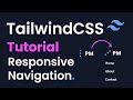 Tailwind CSS tutorial: How to code a responsive navigation with Tailwind CSS and JavaScript