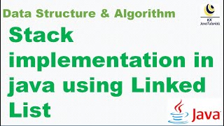 Stack implementation in java using LinkedList||Custom Stack implementation in java using LinkedList