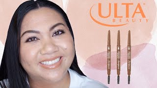 Ulta Sculpting Brow Pencil Dark Brown Review & Wear Test On Oily Skin BEFORE You Buy