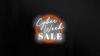 Tonic Studios Cyber Week