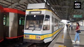 LRT-1 The presidential Train 1st Generation (1039-1047-1016) as school train