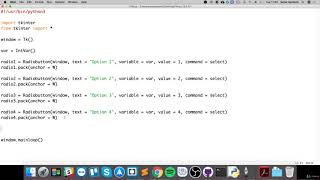 76- Easy Python Programming Radio button