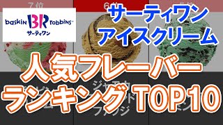 【31】サーティワンアイスクリーム・人気フレーバーランキングTOP10【サーティーワン】