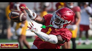 USC Fall Camp Player Highlights - Wide Receiver Zachariah Branch